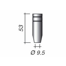 Hubica kónická (Ø 9,5) pre horáky ERGOPLUS 15, PLUS 14