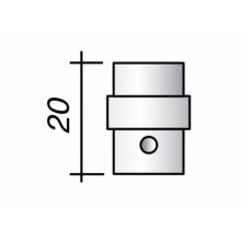 Rozdeľovač plynu - plastový pre horák ERGOPLUS 24, 240