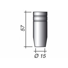 Hubica (Ø 15) pre horák ERGOPLUS 25