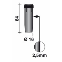 Hubica (Ø 16) pre horák ERGOPLUS 36