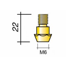 Držiak špičky M6/22 pre horák ERGOPLUS 26