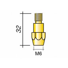 Držiak špičky M6/32 pre horák ERGOPLUS 36