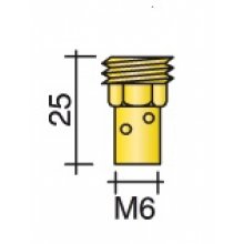 Držiak špičky M6/25 pre horák ERGOPLUS 400, 500